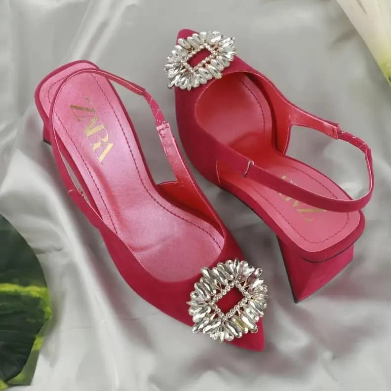 Zara Triangle Heels Code-058