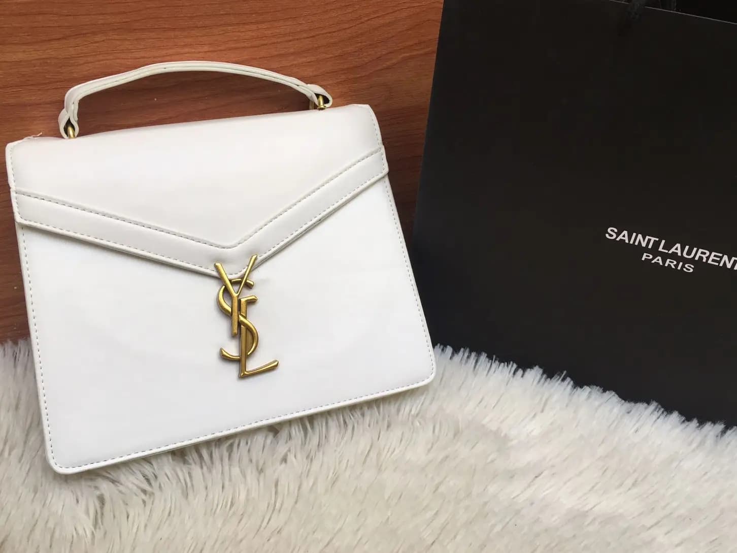 YSL Cassandra Bag Top Handle  Official Model