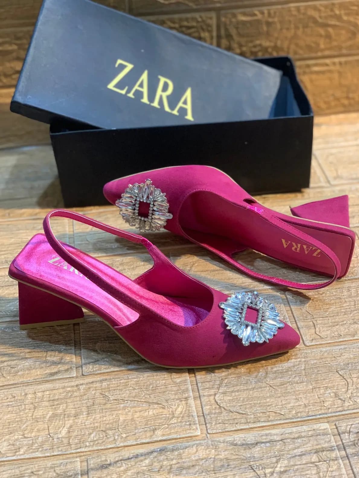 Zara Triangle Heels Code-058