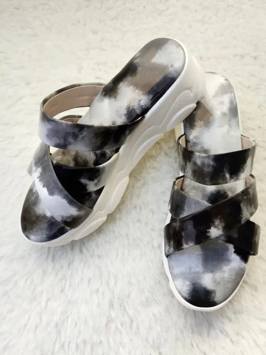 Colorful Wedge Sandals