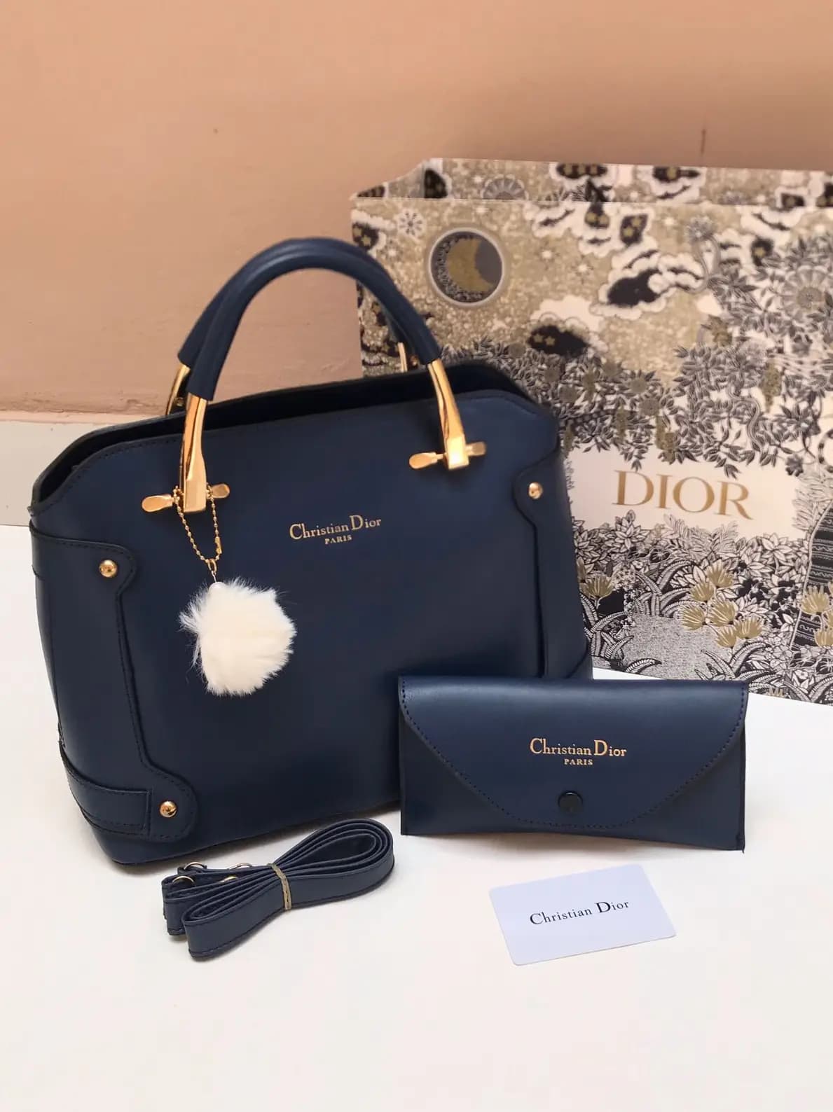 Christian Dior AAA Quality 2 Pcs Bag Hand Bag 