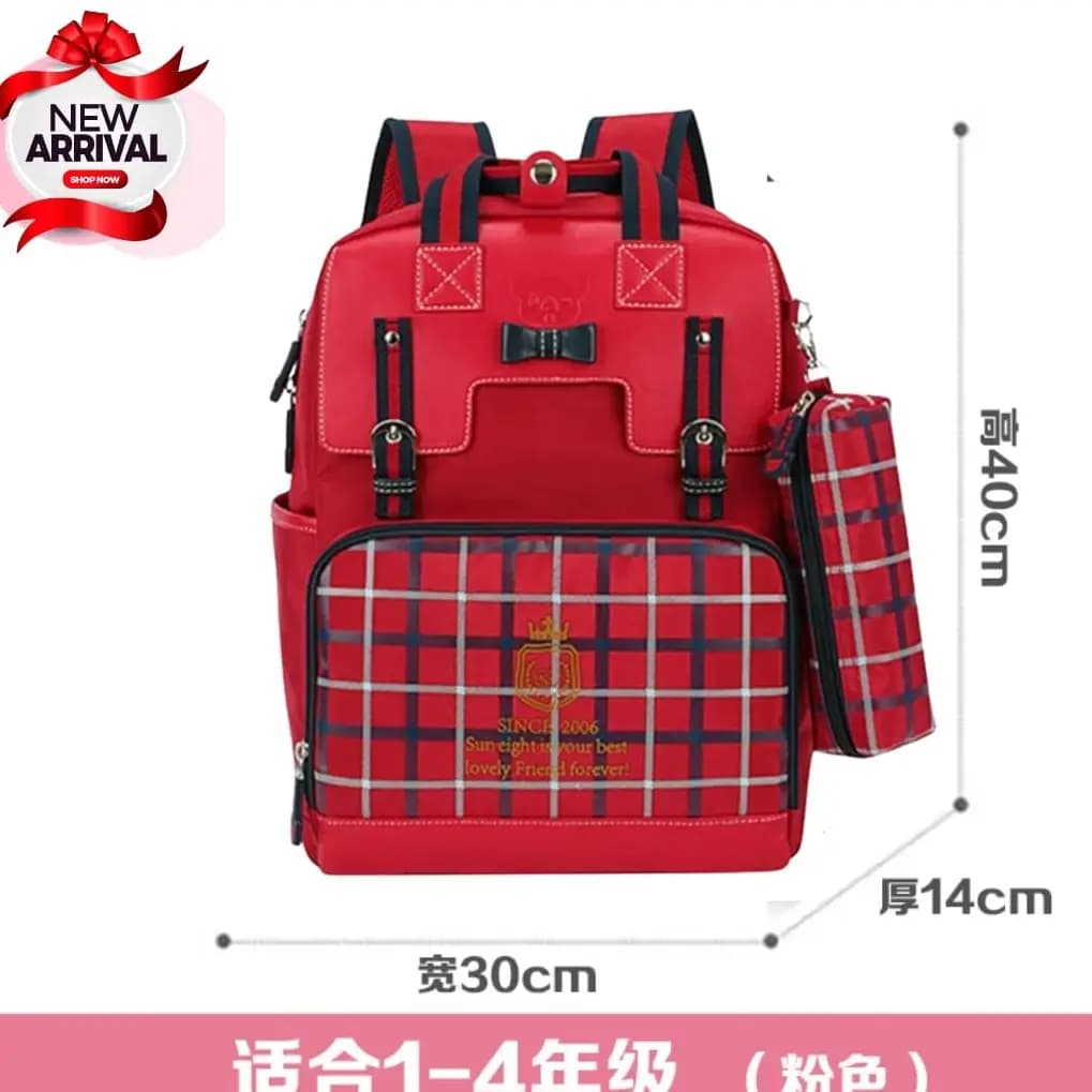 IMPORTED COLLECTION  2 Pcs High Quality Backpack Set   Code-021