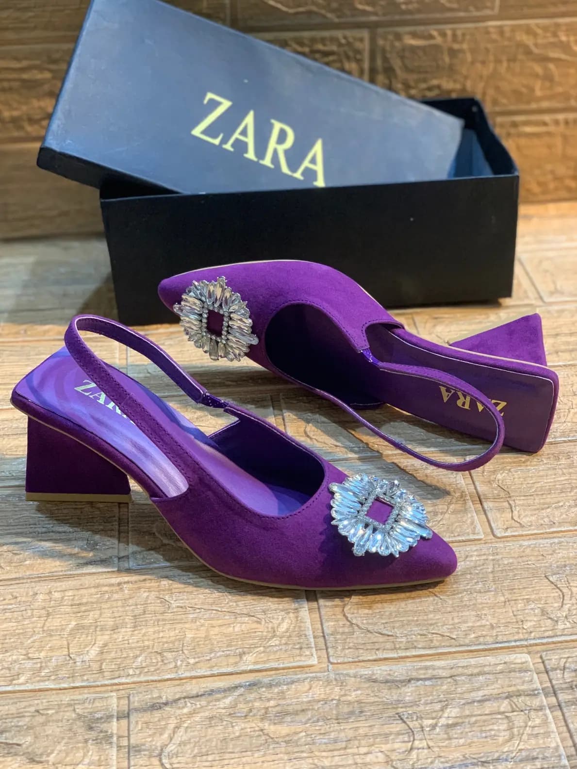 Zara Triangle Heels Code-058