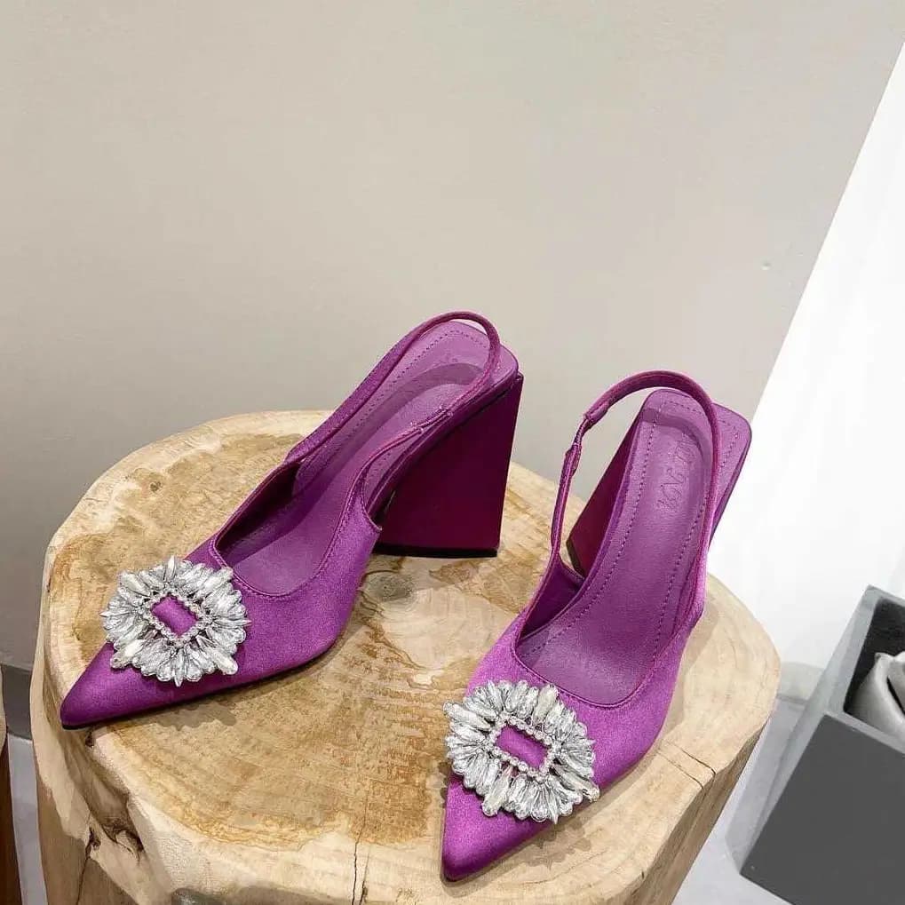 Zara Triangle Heels Code-058