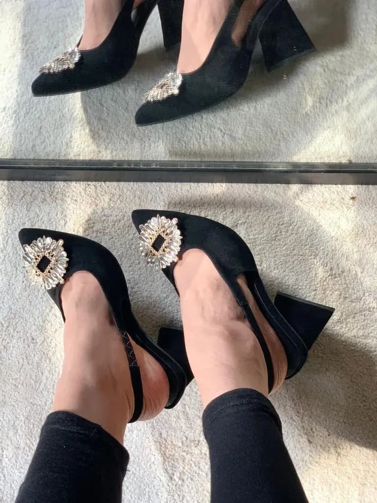 Zara Triangle Heels Code-058