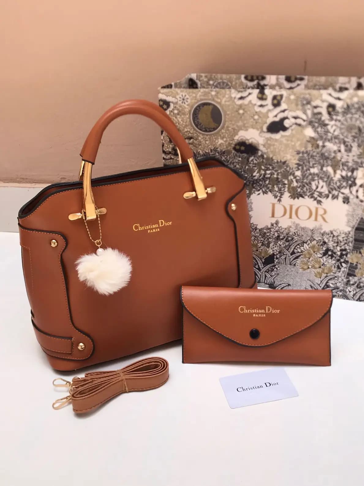 Christian Dior AAA Quality 2 Pcs Bag Hand Bag 