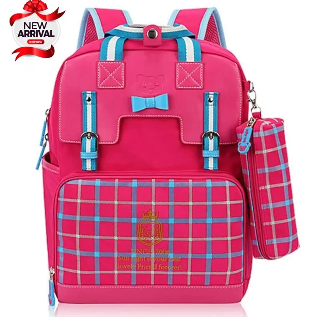 IMPORTED COLLECTION  2 Pcs High Quality Backpack Set   Code-021