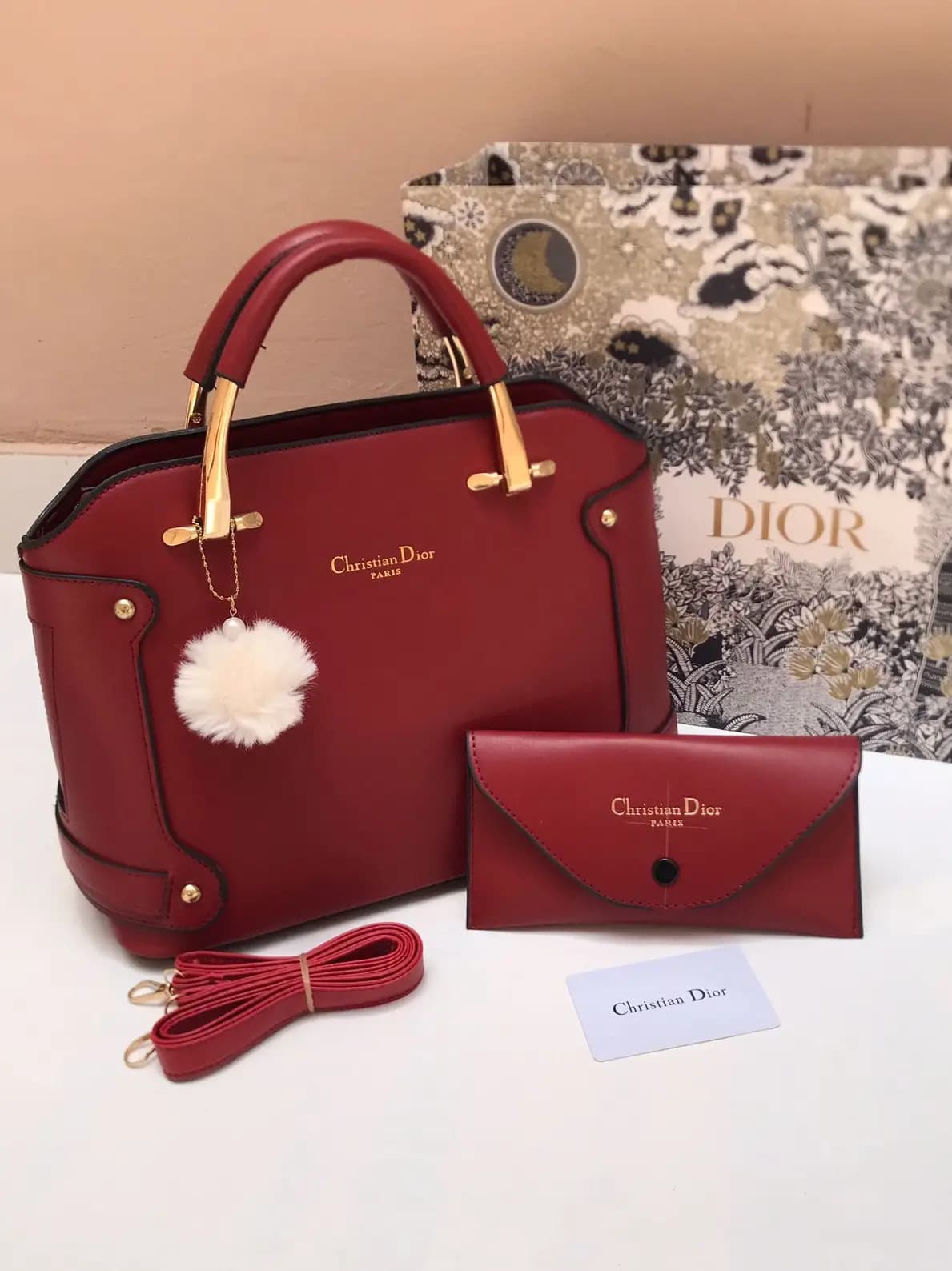 Christian Dior AAA Quality 2 Pcs Bag Hand Bag 