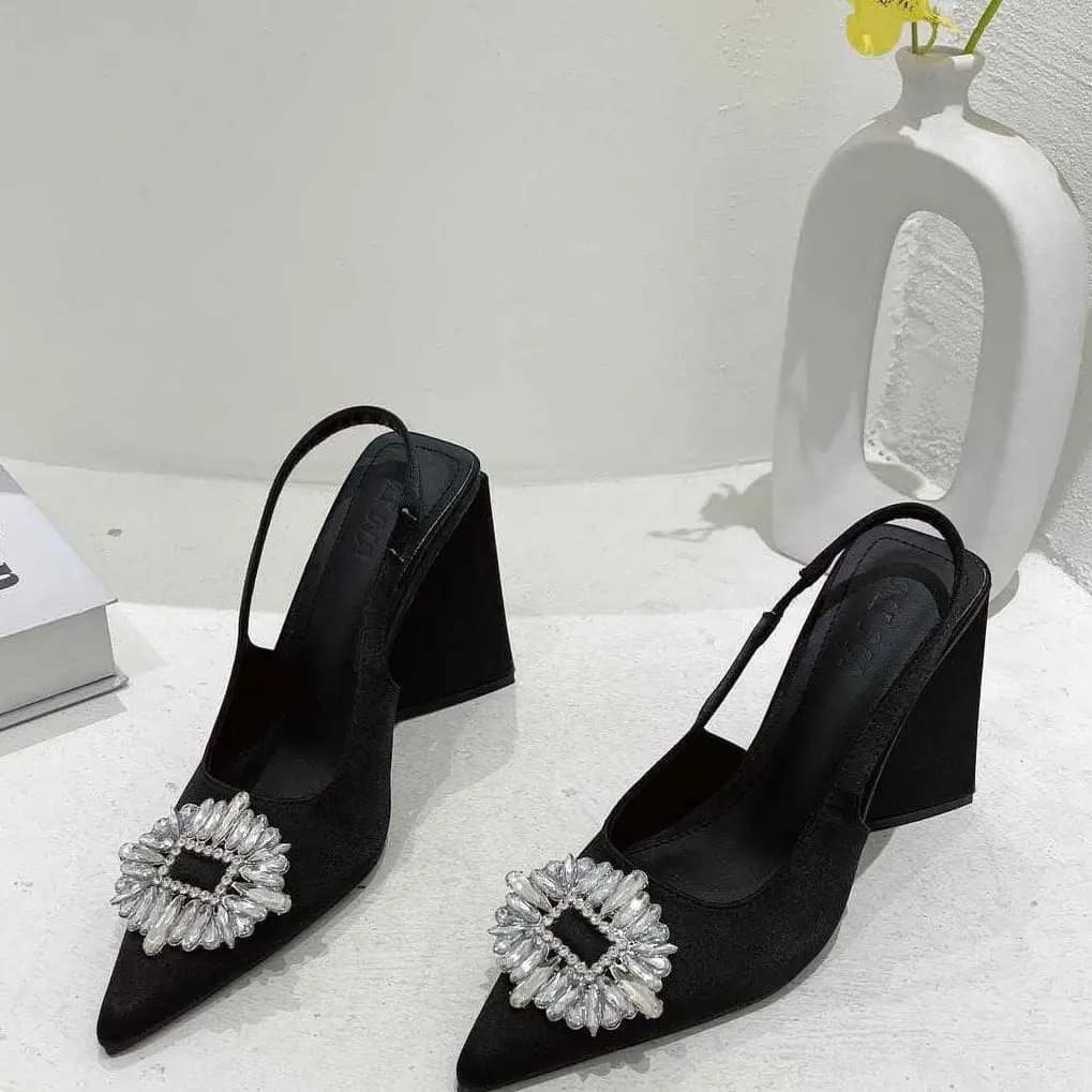 Zara Triangle Heels Code-058