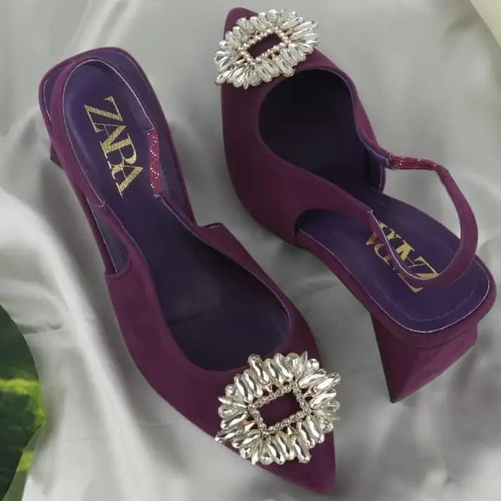 Zara Triangle Heels Code-058