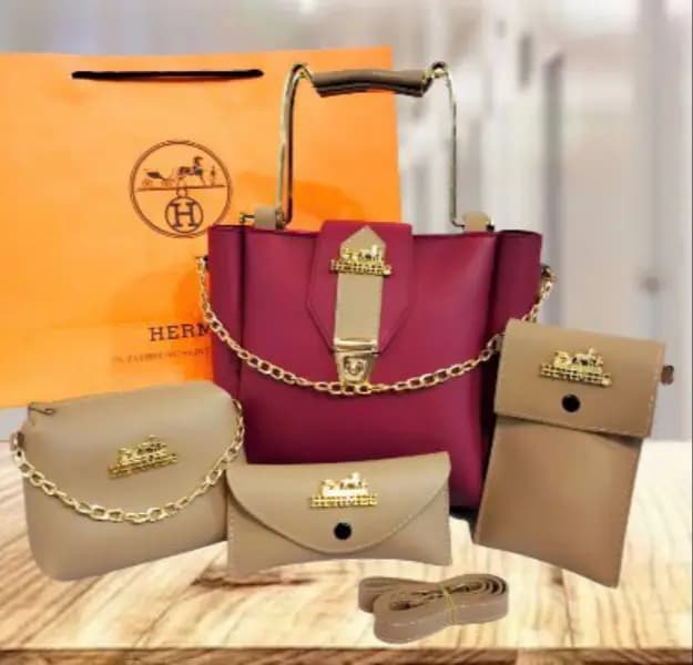 Harmese 4 Pcs Bag Set for Girls