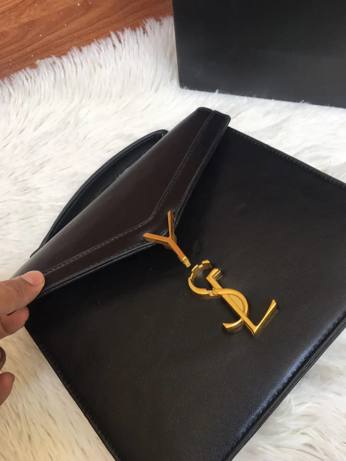 YSL Cassandra Bag Top Handle  Official Model