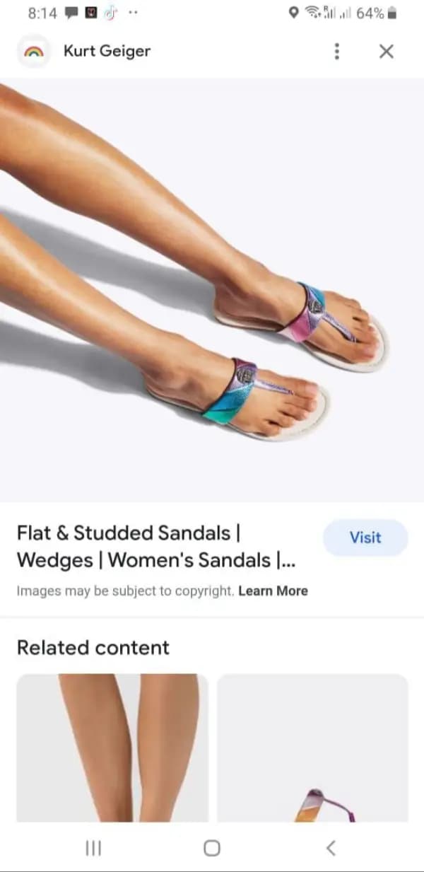 Kurt Geiger slipper Code-022